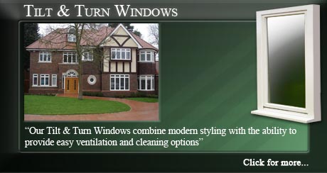 Tilt and turn windows